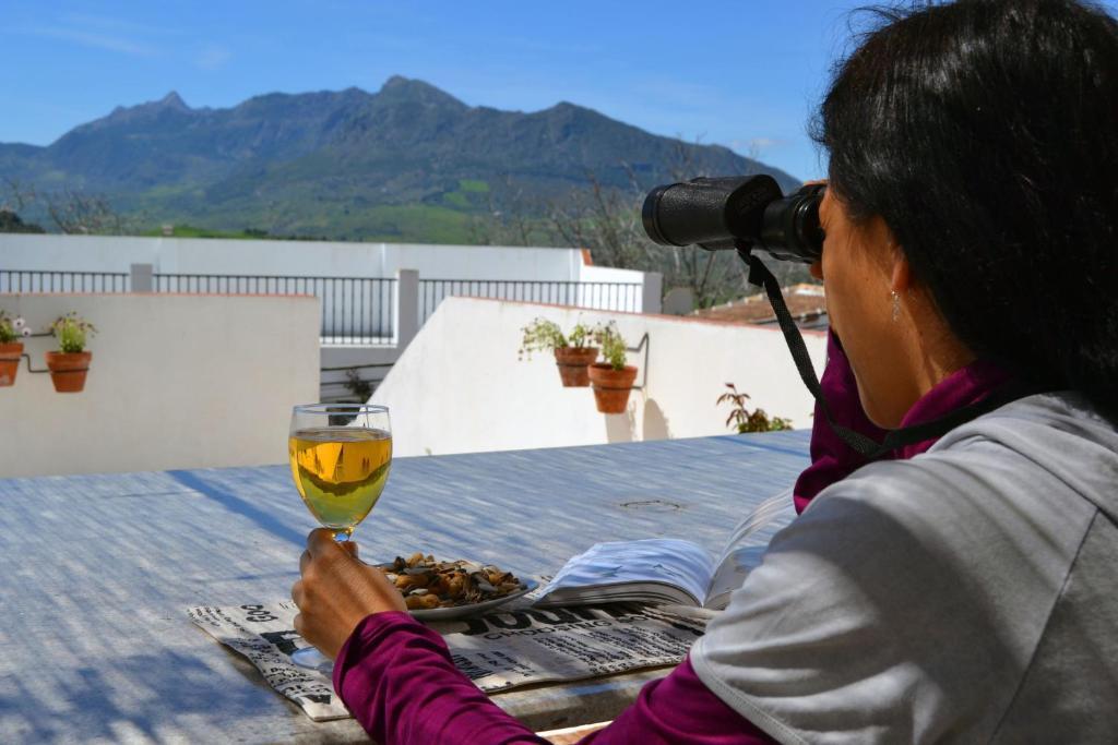 Villa La Roca - A Fusion Of Modern And Typical Andalucian Architecture Montecorto Rum bild